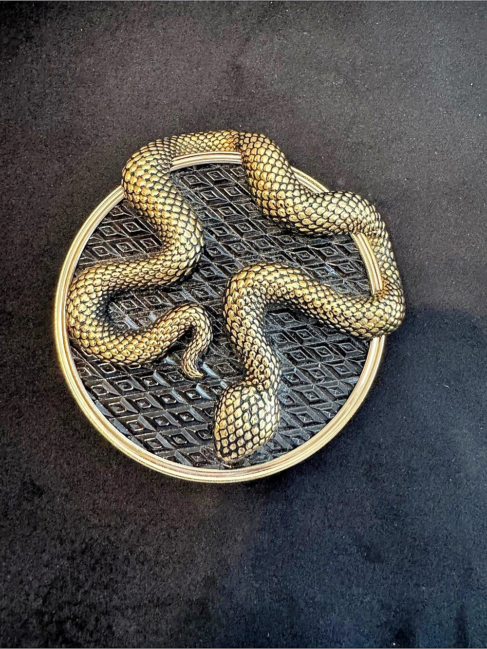 Snake Statement candle lid Bath and body works